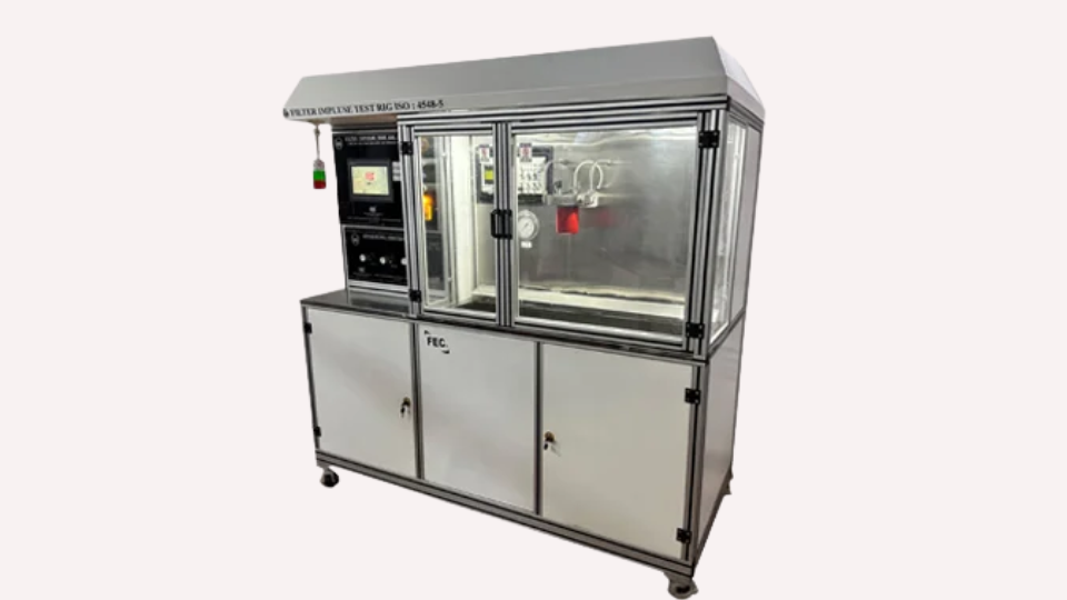 Oil Filter Testing machine Manufacturer ISO 4548 & JIS D