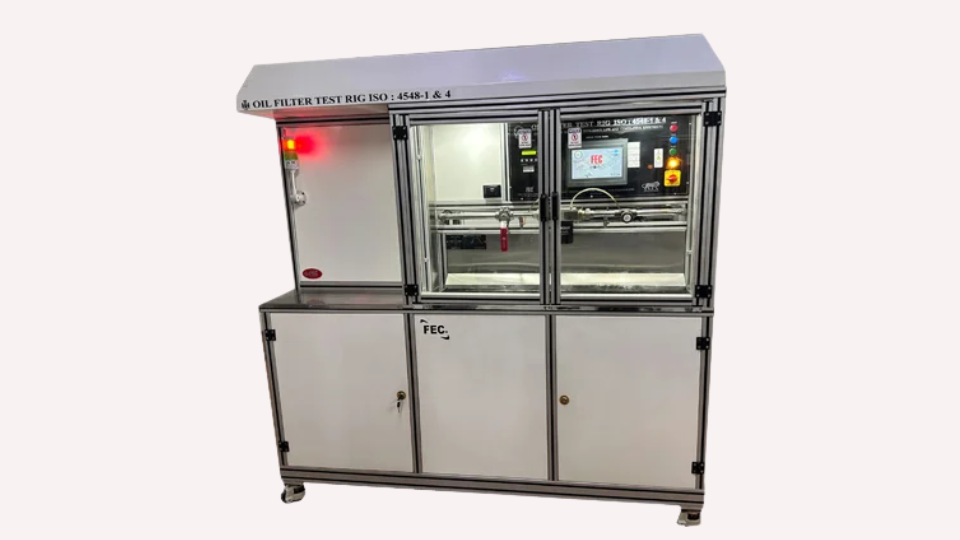 Oil Filter Efficiency Testing Equipment Supplier in India
